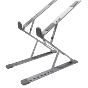 Base portable de aluminio tipo stand de 7-posiciones Hasta 15.6-PULG, Color Plateado, marca XUE® ZX